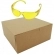 Kit com 12 Oculos Kalipso Amarelo Modelo Leopardo