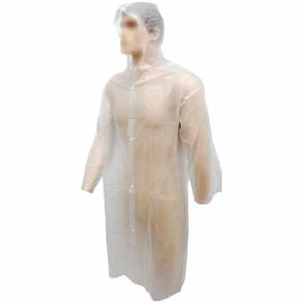 Capa de PVC Transparente Laminada Brascamp Com Manga