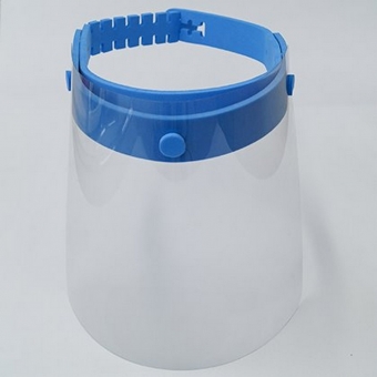 Viseira Transparente com Carneira de EVA