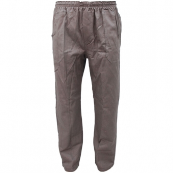 Calça de Trabalho Material de Brim Poloart - Cinza