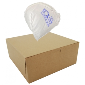 Kit com 10 Mascaras PFF2 Branca Air Safety Equivalente a N95