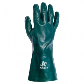 Kit com 10 Luva de PVC Antiderrapante 35 cm Kalipso