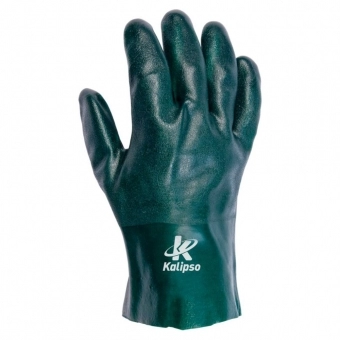 Kit com 10 Luva de PVC Antiderrapante 27 cm Kalipso