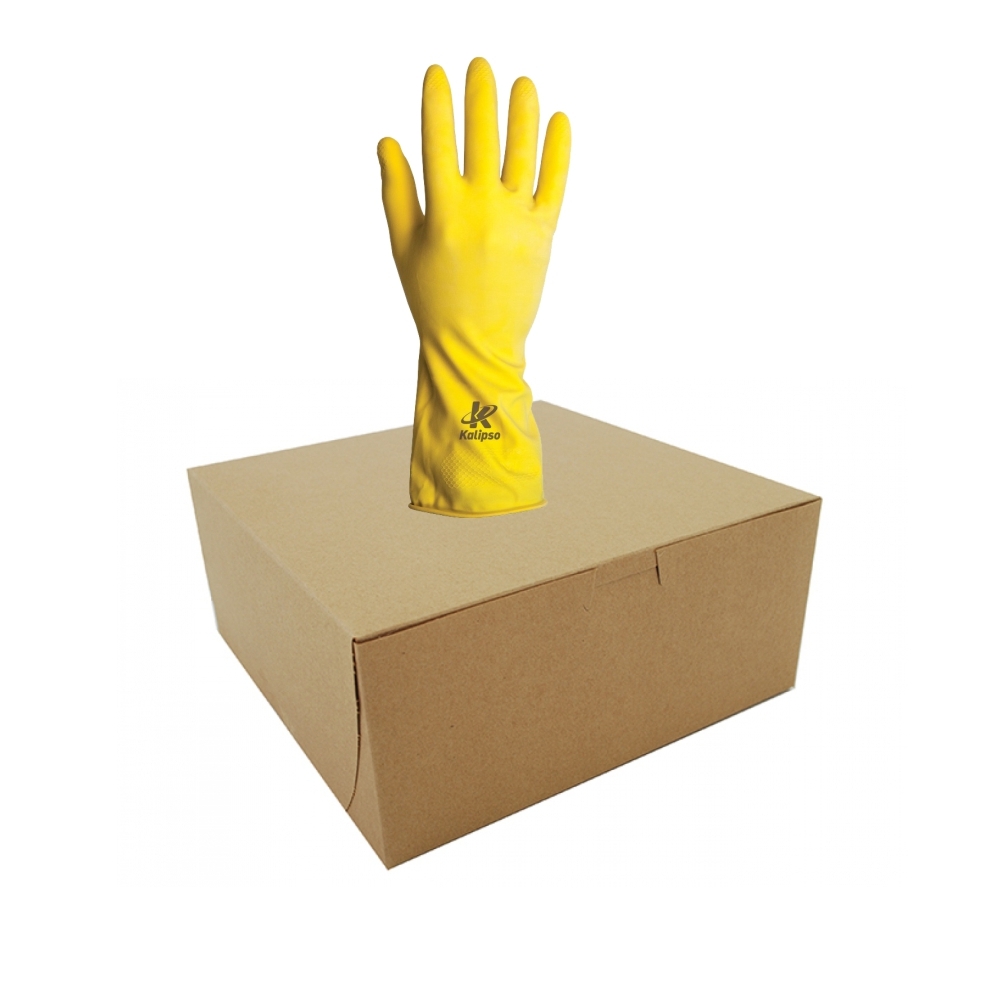 Kit com 10 pares de Luva Danny Confort Latex Palma Antiderrapante