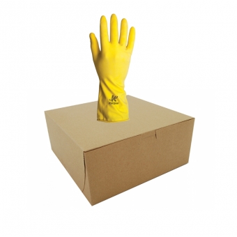 Kit com 10 pares de Luva Danny Confort Latex Palma Antiderrapante