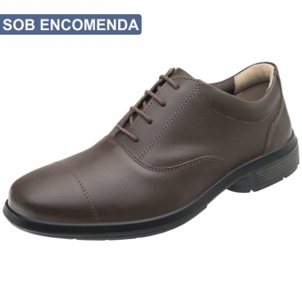 Sapato Social Marrom 20S29-SOC-P Modelo Policial Marluvas