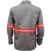 Blusa de Proteção Antichamas Poloart Para Trabalho Com Refletivo