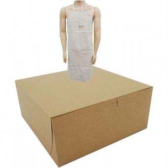 Kit com 10 Aventais de Raspa Tipo Açougueiro Arclan