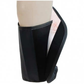 Perneira de Bidim Sayro com Tala e Fechamento em Velcro