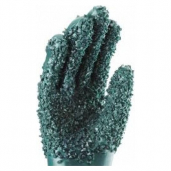 Luva de PVC com Palma Granulada Jundtex 36cm