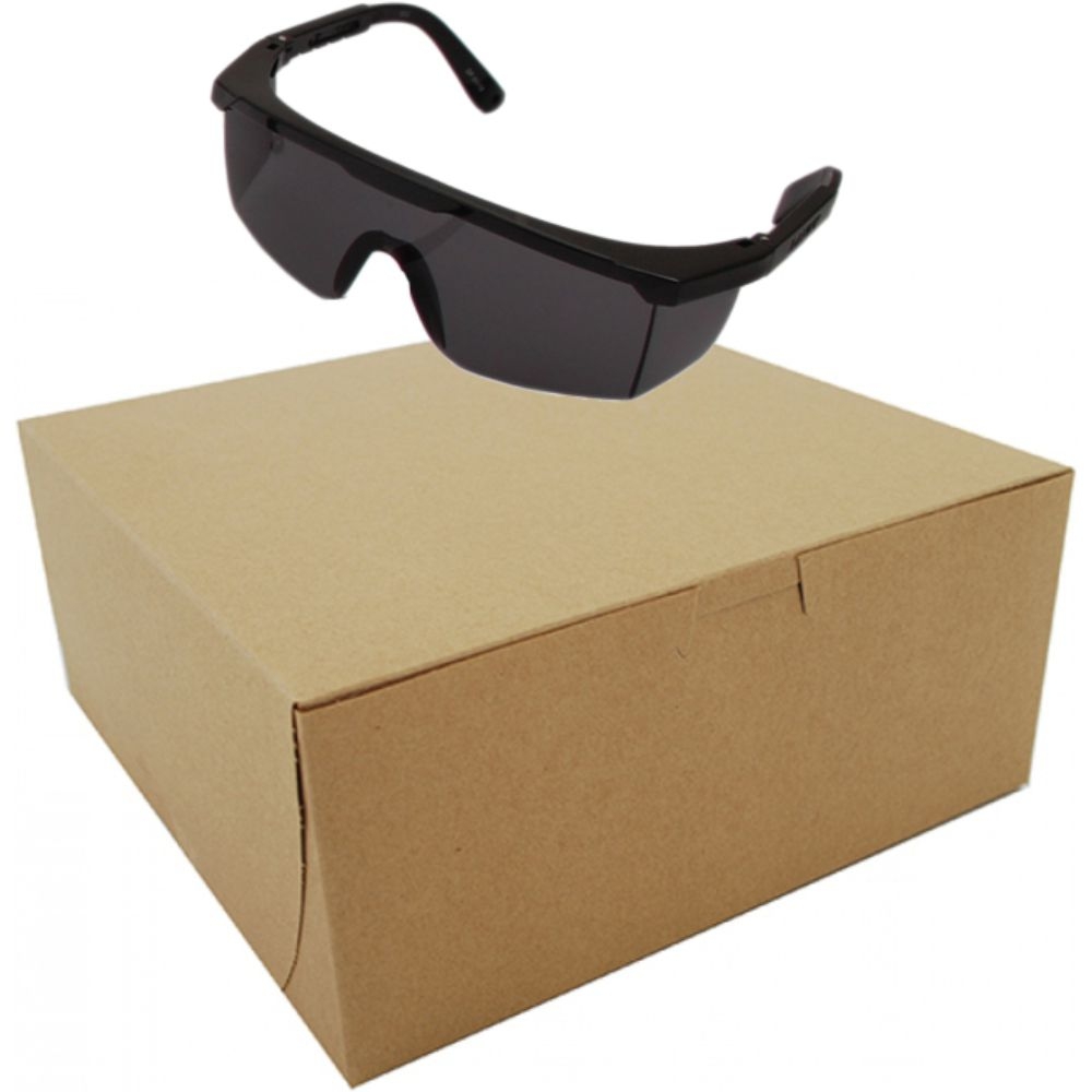 Kit com 12 Oculos Kalipso Modelo Jaguar Cinza