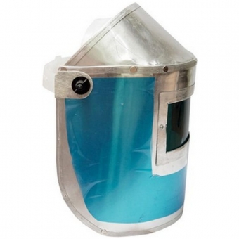 Protetor facial Aluminizado Com Visor Verde Giroseg