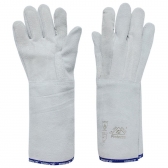 Kit com 10 Pares de Luvas Raspa Cano Longo Protezza com Reforço