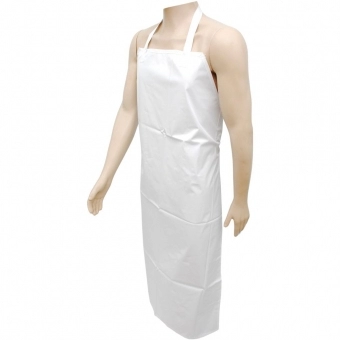 Avental de Cozinha Material PVC Branco Brascamp