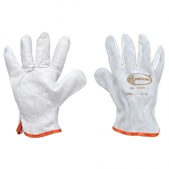 Luva Mista Procipa Palma Vaqueta Dorso em Raspa