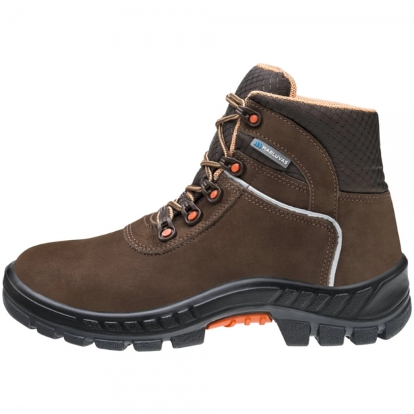 Bota Premier Marluvas 75BPR29 Marrom com Sistema Anti Torção