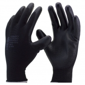 Kit com 12 Pares de Luvas de Segurança em PU Antiestática Super Safety