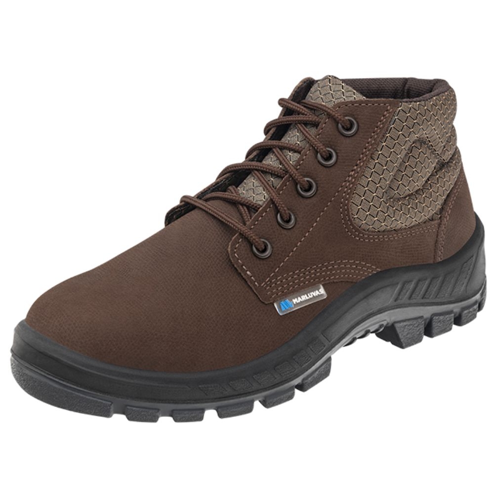 Bota Marluvas Trekking 50B26-CB-E-BP-ILHP NBK Hidrofugado Com Cadarço