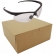 Kit com 12 Oculos Evolution Incolor Carbografite