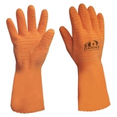 Kit com 10 Pares de Luvas Térmica Laranja Coral Danny