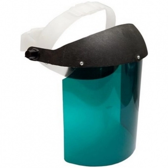 Protetor Facial Verde Plastcor com Carneira