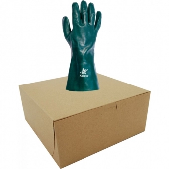 Kit com 10 Luva de PVC Antiderrapante 35 cm Kalipso