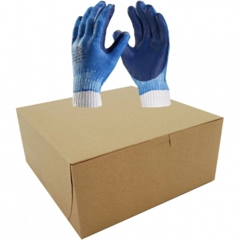 Kit com 12 Pares de Luva Gladiador Danny Azul