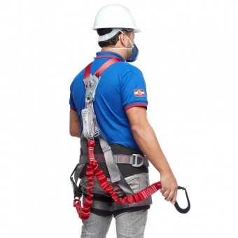 Talabarte Y com Absorvedor Camper 2102 Dois Conectores