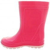 Bota de PVC Rosa Infantil Feminina Pega Forte