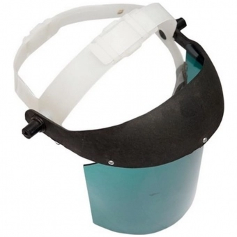 Protetor Facial Verde Plastcor com Carneira