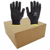 Kit com 12 Pares de Luva Pigmentada Tatex Kalipso Preta