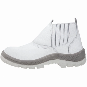 Botina Marluvas Cor Branca 50B19 Bico de PVC