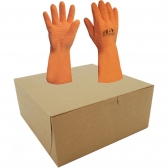 Kit com 10 Pares de Luvas Térmica Laranja Coral Danny