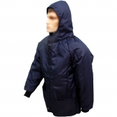 Japona Termica de Nylon Azul Para Camara Fria Pamcold