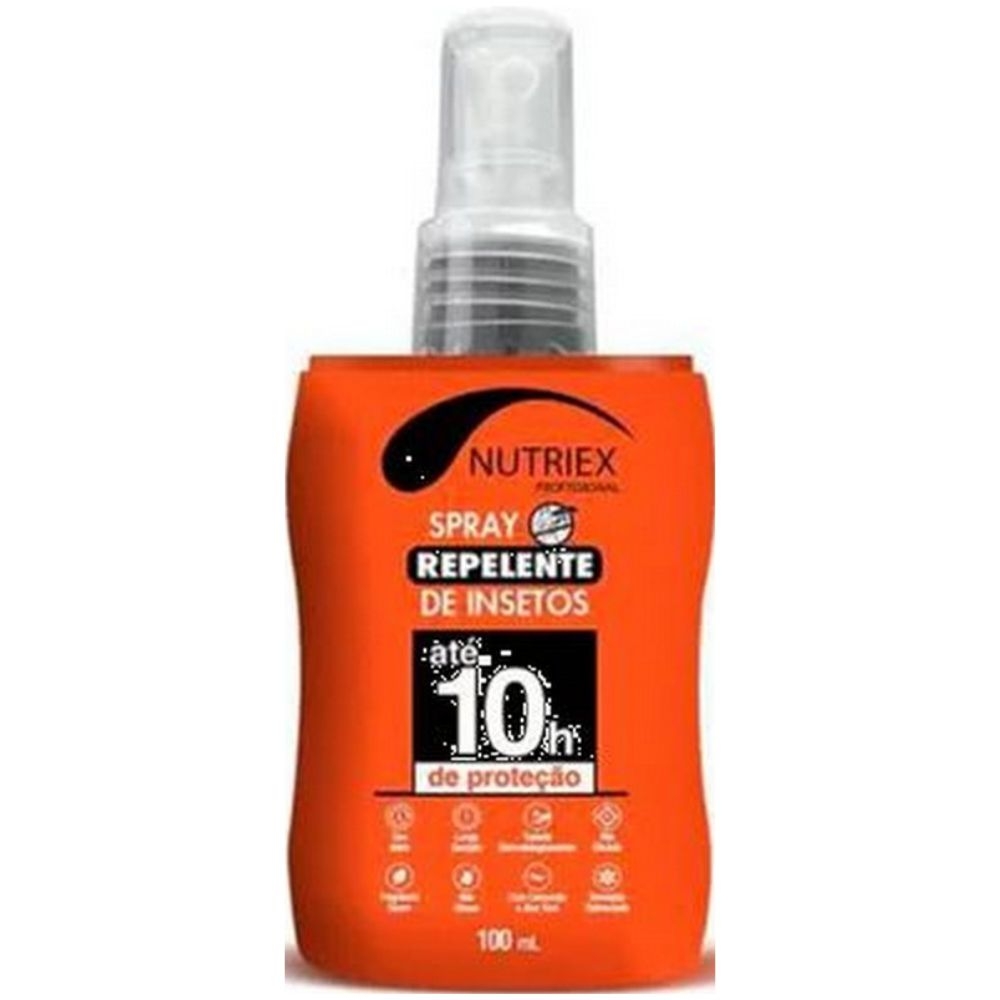 Spray Repelente de Insetos Nutriex Até 10h de Proteção