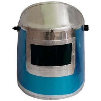 Protetor facial Aluminizado Com Visor Verde Giroseg