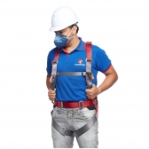 Cinto Paraquedista + Talabarte Y com Absorvedor - Camper