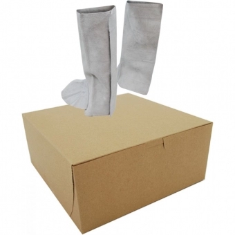 Kit com 10 Pares de Perneira de Couro Raspa Lupa