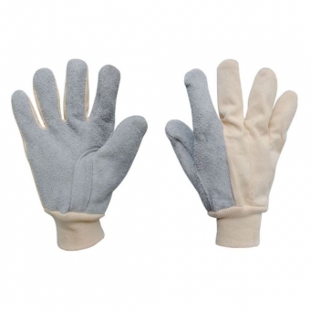 Kit com 10 Pares de Luvas Mista Raspa com Lona JMarseg