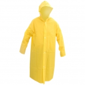 Kit com 10 Capas de Chuva Amarela Standard Brascamp